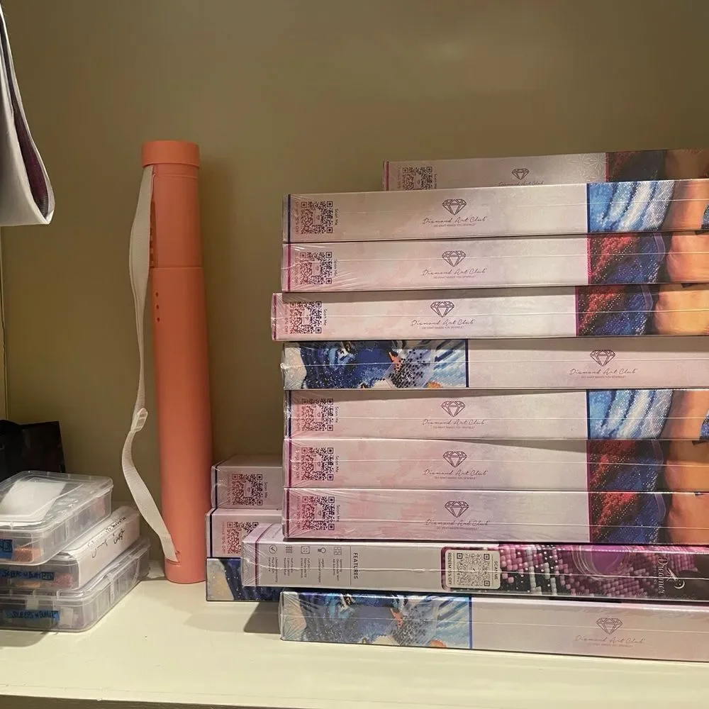 RARE DISCONTINUED Diamond Art Club “Like Father Like Son” – Abraham Hunter New - Picture 5 of 5